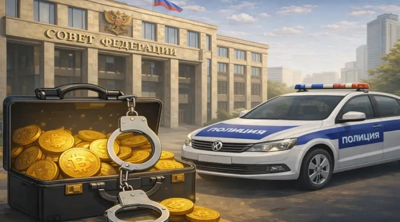 Совфед России утвердил правила ареста и изъятия криптовалюты